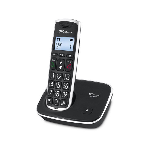 Spc 7608n telefono dect confort kaiser negro